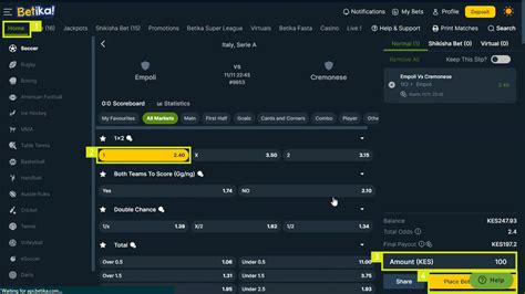 BETIKA ACCOUNT: How to check Bonus Amount..